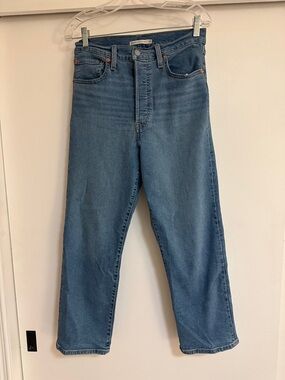 Levi's Women's Classic High-Rise Blue Denim Jeans